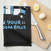 Camping - Life Rocks Theedoek (Quarter Fold)