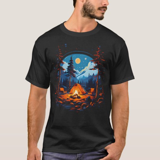 Camping Life T-shirt (Voorkant)