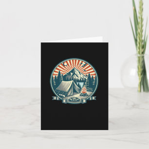 Camping Logo Erg Cool Sticker  Kaart