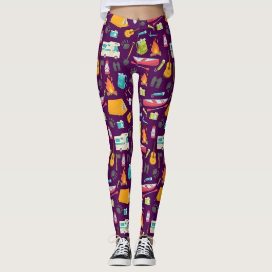 Camping Love Leggings (Voorkant)