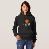 Camping Lover, Apparently I Camp Now Camper, Funny Hoodie (Voorkant volledig)