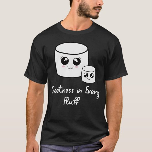 Camping Lovers Marshmallow gift T-shirt (Voorkant)