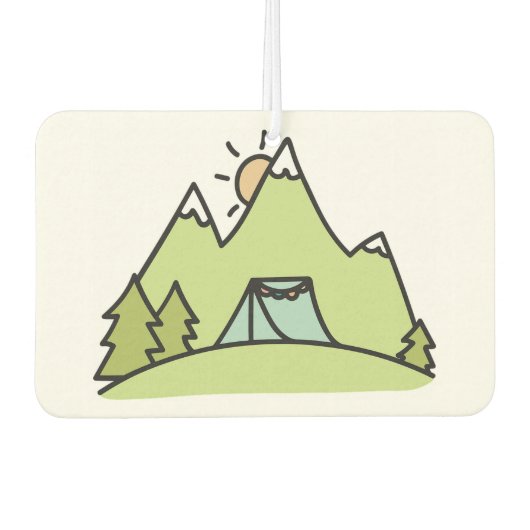Camping Luchtverfrisser (Voorkant)