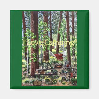 Camping Magnet Magneet