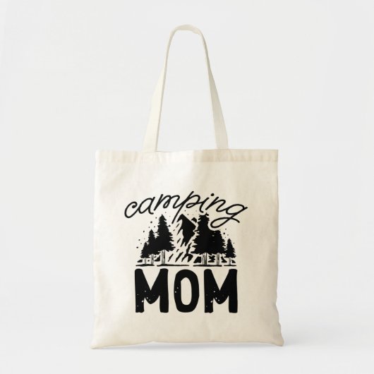 Camping mama tote bag (Voorkant)