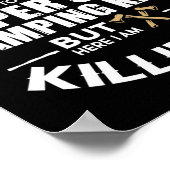 Camping Men Camper Rv Camping Vacation Camping Dad Poster (Hoek)