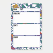 Camping Menu Maaltijdplanningstool Post-it® Notes (Voorkant)