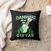 camping mit der Gitarre Kussen (Deken)