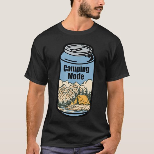 Camping Mode boy T-shirt (Voorkant)