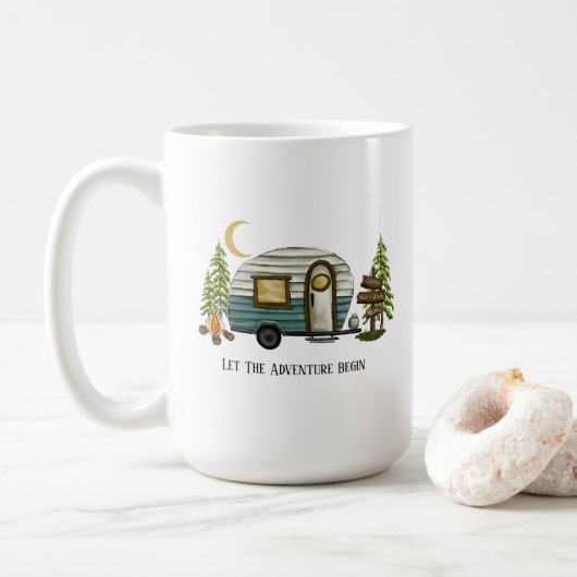 Camping Mok (Met donut)