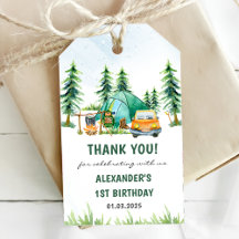 Camping Mountain Rustic verjaardagsfeestje