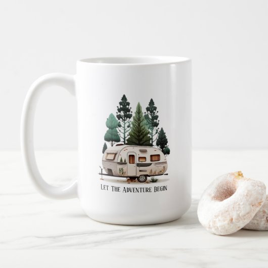 Camping Mug (Avec donut)