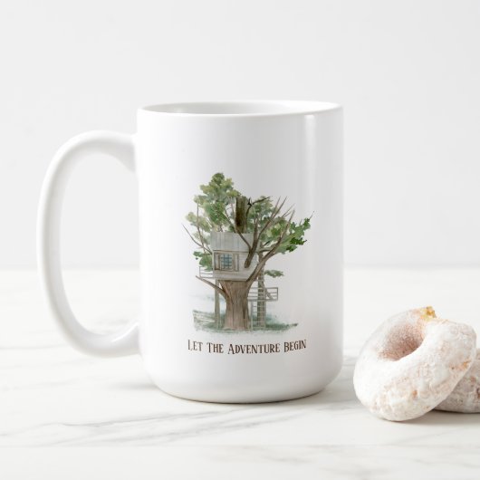 Camping Mug (Avec donut)