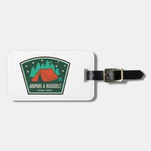 Camping nationale bossen Arapaho en Roosevelt Bagagelabel