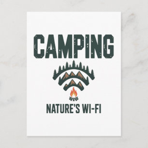Camping Natures Wifi Feestdagenkaart