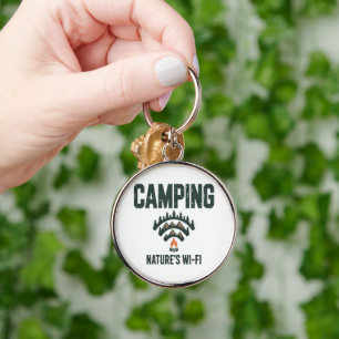 Camping Natures Wifi Sleutelhanger