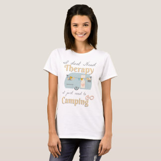 Camping nodig t-shirt