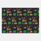 Camping of Midwest Thmed Birthday Inpakpapier Vel (Voorkant 2)