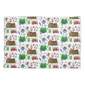 Camping of Midwest Threaded Happy Camper Kussensloop (Achterkant)