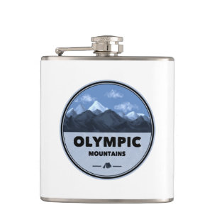 Camping Olympisch gebergte in Washington Heupfles