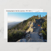 Camping on the San Jacinto Crest Briefkaart (Voorkant / Achterkant)