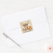 Camping orignal ajouter un message autocollant (Enveloppe)