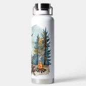 Camping outdoor adventure drink fles (Achterkant)