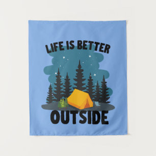 Camping Outdoor Lover Wandkleed