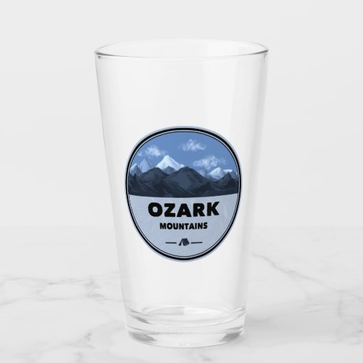 Camping Ozark Mountains Glas (Voorkant)