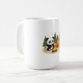 Camping Panda Koffiemok (Voorkant links)