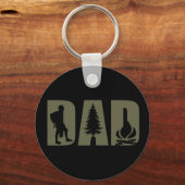 camping papa sleutelhanger (Voorkant)