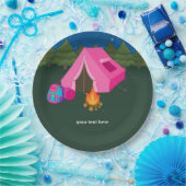 Camping Papieren Bordje (Feest)