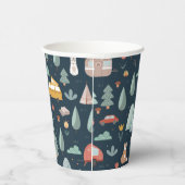 Camping Party Cups | Bosscène Papieren Bekers (Rechts)
