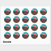 Camping Party Stickers (Vel)