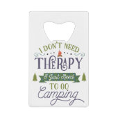Camping pas de thérapie (Devant)