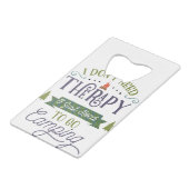 Camping pas de thérapie (Dos Angle)