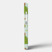 Camping Pattern Case-Mate iPhone Case (Achterkant / Links)