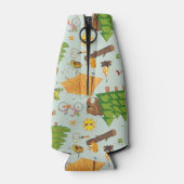 Camping Pattern Flesjeskoeler (Achterkant)