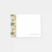 Camping Pattern Post-it® Notes (Voorkant)