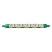 Camping Pattern Zwarte Inkt Pen (Voorkant)
