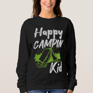 Camping Puns Happy Campin' Kid Boys Girls Children Trui