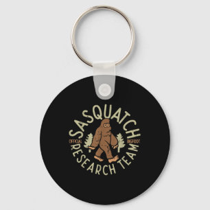 Camping Sasquatch Onderzoeksteam Bigfoot Camper Ma Sleutelhanger