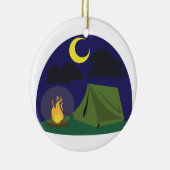 Camping Scene Keramisch Ornament (Rechts)