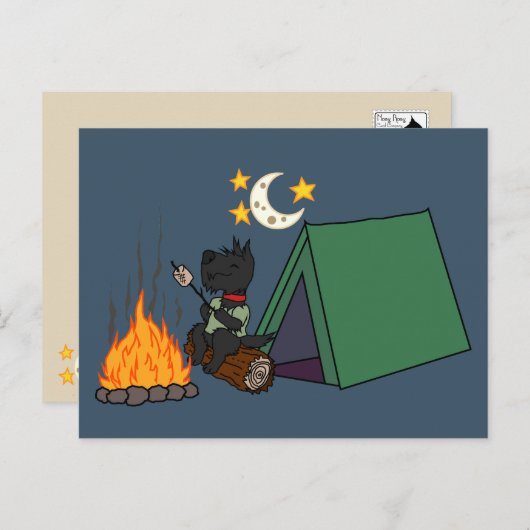 Camping Scott : Carte postale (Devant / Derrière)