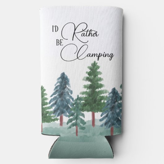 Camping Seltzer Can Cooler (Achterkant)