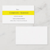 camping services editable card visitekaartje (Voorkant / Achterkant)