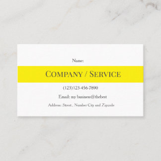 camping services editable card visitekaartje
