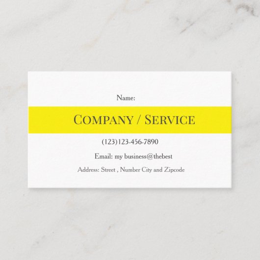 camping services editable card visitekaartje (Voorkant)