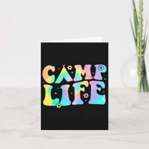 Camping Shirt Camp Life Groovy Camper Camping Kaart