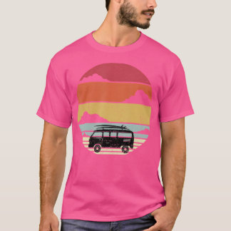 Camping Shirt  Retro Campervan Camp Lovers